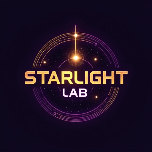 Starlight Lab orbit ring logo reference 4