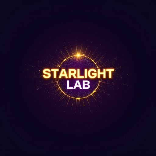 Starlight Lab gold starburst logo reference 6